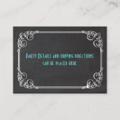 D'accompagnement Carte du boîtier de réception du tableau noir (Dos)