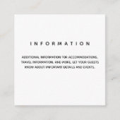 D'accompagnement Carte du boîtier d'informations micro-Mariage (Devant)