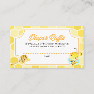 D'accompagnement Carte du boîtier du Baby shower de la couche d'abe