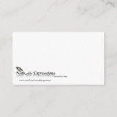 D'accompagnement Carte du site web Mariage du bouquet Fall Rose (Dos)