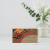 D'accompagnement Carte du site web Mariage du bouquet Fall Rose (Debout devant)