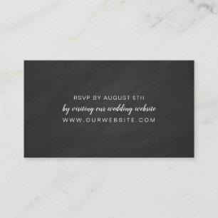 D'accompagnement Carte en ligne RSVP pour mariage en damboard simpl
