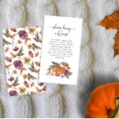 D'accompagnement Carte Fête des mariées automne Recette