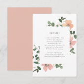D'accompagnement Carte Garden Love Details (Devant / Derrière)