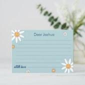 D'accompagnement Carte HIPPIE DAZE Blue Time Capsule Card (Debout devant)