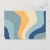 D'accompagnement Carte HIPPIE DAZE Blue Time Capsule Card (Dos)