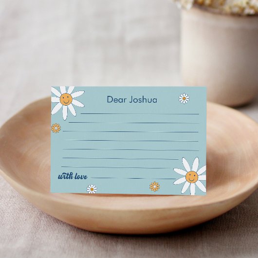 D'accompagnement Carte HIPPIE DAZE Blue Time Capsule Card