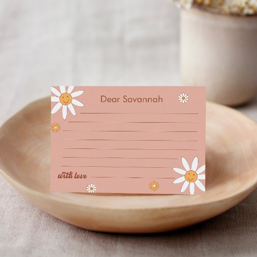 D'accompagnement Carte HIPPIE DAZE Time Capsule Card