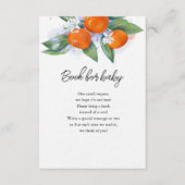 D'accompagnement Carte incluse LIVRES POUR BÉBÉ shower de bébé (Devant)