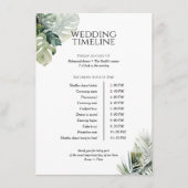 D'accompagnement Carte Itinéraire Tropical, Mariage de destination (Devant)