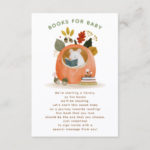 D'accompagnement Carte Little Pumpkin Books for Baby