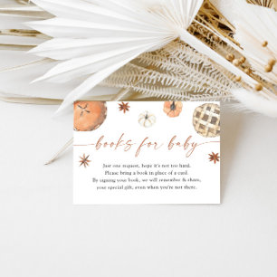 D'accompagnement Carte Livres pour Bébé Baby Shower automnal Cuti
