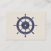 D'accompagnement Carte Mariage bleu et ivoire (Dos)