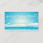 D'accompagnement Carte Mariage du site web des RÊVES de l'OCÉAN TRO (Dos)