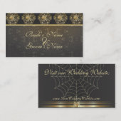 D'accompagnement Carte Mariage du site Web Golden Spiders (Devant / Derrière)