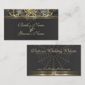 D'accompagnement Carte Mariage du site Web Golden Spiders (Devant / Derrière)