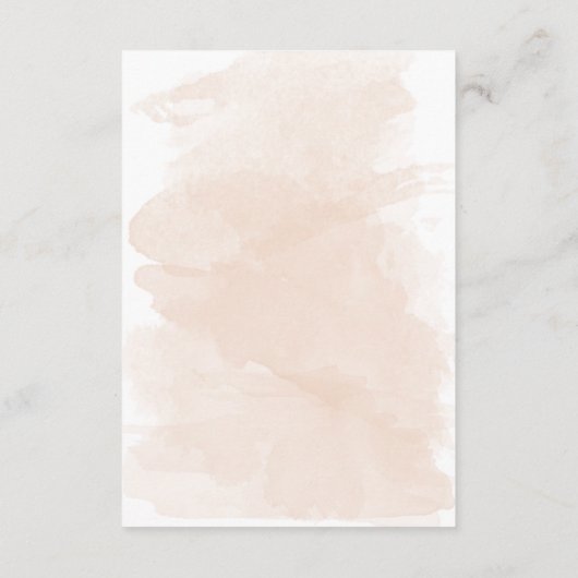 D'accompagnement Carte Mariage Gold Greenery (Dos)