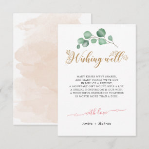 D'accompagnement Carte Mariage Gold Greenery