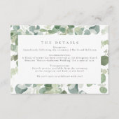 D'accompagnement Carte Mariage verdoyante (Devant)