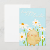 D'accompagnement Carte Pâques (Devant / Derrière)