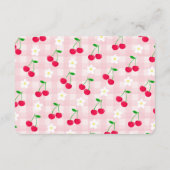 D'accompagnement Carte Raffin Chéri Coquette Rose Coquette Bow (Dos)