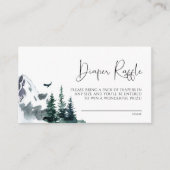 D'accompagnement Carte Raffin Hiver Mountains (Devant)