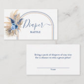 D'accompagnement Carte Raffin Pampas Grass Boy Diaper (Devant / Derrière)