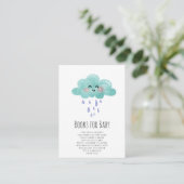 D'accompagnement Carte Rain Cloud Books pour bébé fille (Debout devant)