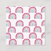 D'accompagnement Carte Rainbow Favor (Dos)