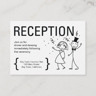 D'accompagnement Carte Réception Mariage Simplement Love