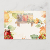 D'accompagnement Carte Recette Blank Marmalade (Dos)