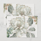 D'accompagnement Carte Recette Tranquilité (Devant / Derrière)