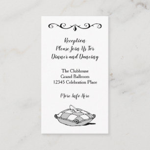 D'accompagnement Carte Retro Cinderella Black White personnalisée