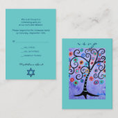 D'accompagnement Carte RSVP (Devant / Derrière)