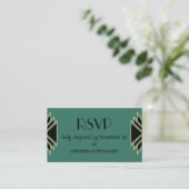 D'accompagnement Carte RSVP (Debout devant)