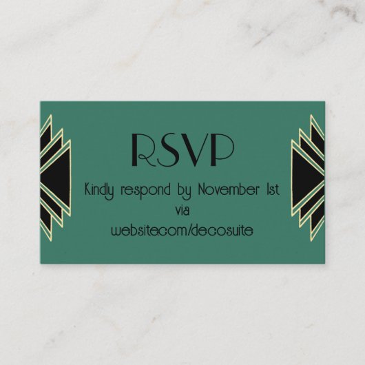 D'accompagnement Carte RSVP (Devant)