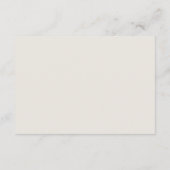 D'accompagnement Carte RSVP Whimsical Doodle Wedding (Dos)