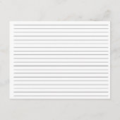 D'accompagnement Carte Rustique Boho Arch Pampas Grass Recette Boho (Dos)