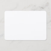 D'accompagnement Carte simple Rustique Détails du papier Kraft (Dos)