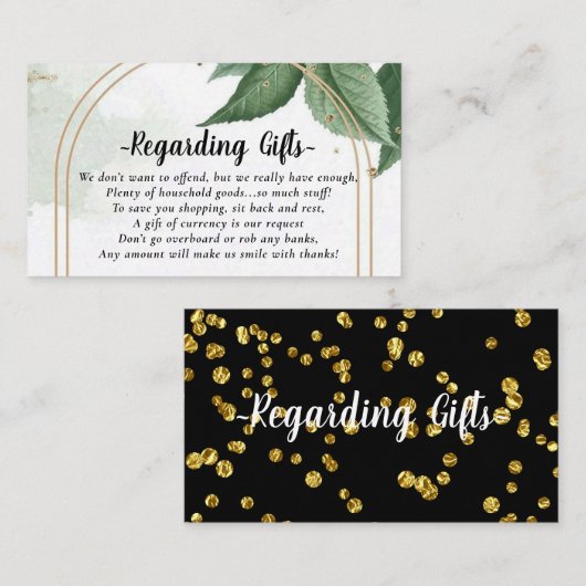 D'accompagnement Carte Wishing well Lune de miel (Devant / Derrière)