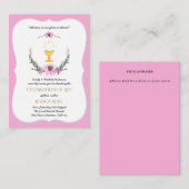 D'accompagnement Célébration de la vie, Mémorial, Carte de prière - (Devant / Derrière)