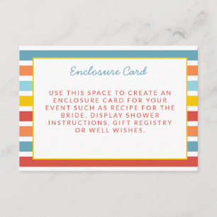 D'accompagnement C'est Amusant D'être Une Carte D'Enclosure Colorée