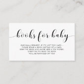 D'accompagnement Chic élégant baby shower carte de demande (Devant)