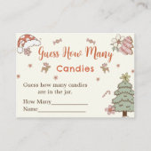 D'accompagnement Christmas Devis Combien De Carte De Boîtier De Jeu (Devant)