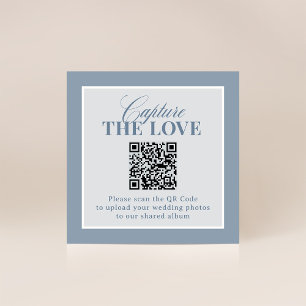 D'accompagnement Classique Luxe Carte de mariage à code QR Captur