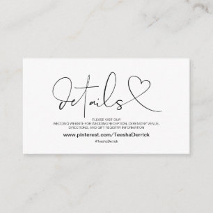 D'accompagnement Classy Elegance - Détails du site Internet Carte d