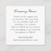 D'accompagnement Collier en pierre de lune artisanale Bijoux carte  (Dos)