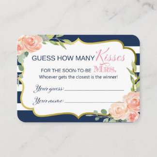 D'accompagnement Combien de baisers de la carte de devis