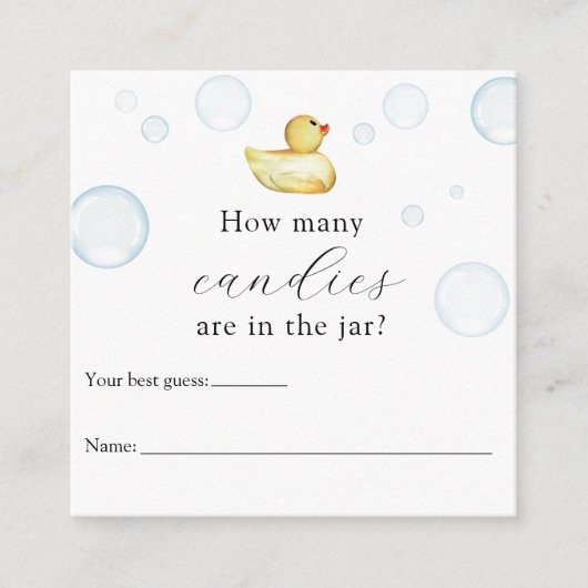 D'accompagnement Combien sont dans la carte de boîtier Jar Shower (Devant)