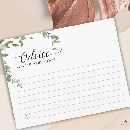 D'accompagnement Conseil De Verdure Simple Pour La Carte De Mariée 